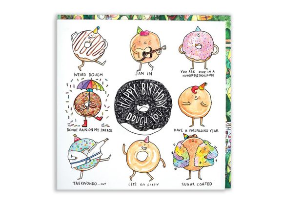 Happy Birthday Dough You - Jelly Armchair card