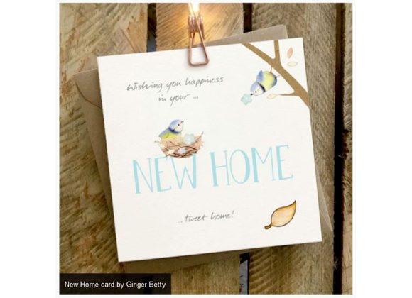 New Home card by Ginger Betty 