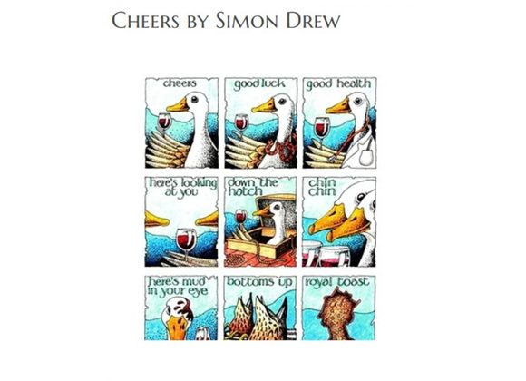 Cheers by Simon Drew