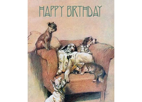 Happy Birthday - Lazy Afternoon card By Madame Treacle