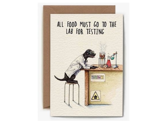 Must go to the Lab for Testing - Card by Bewilderbeest