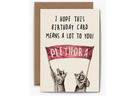 Plethora - Bewilderbeest Card