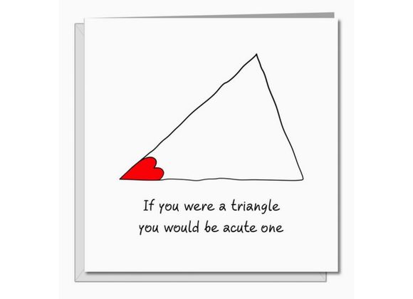 Acute Triangle - Card by Swizzoo
