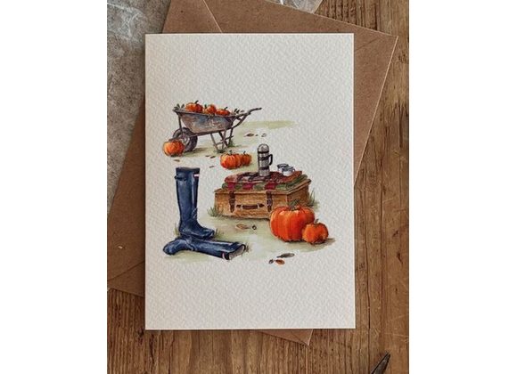 Pumpkin Patch card by Brooke Marie
