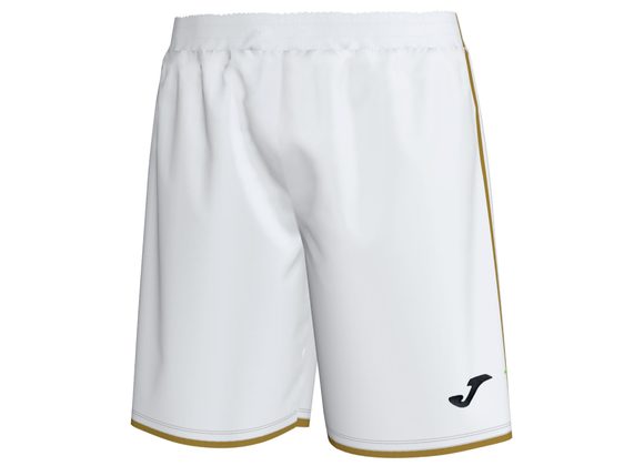 Joma Liga Gold Shorts White/Gold Adult