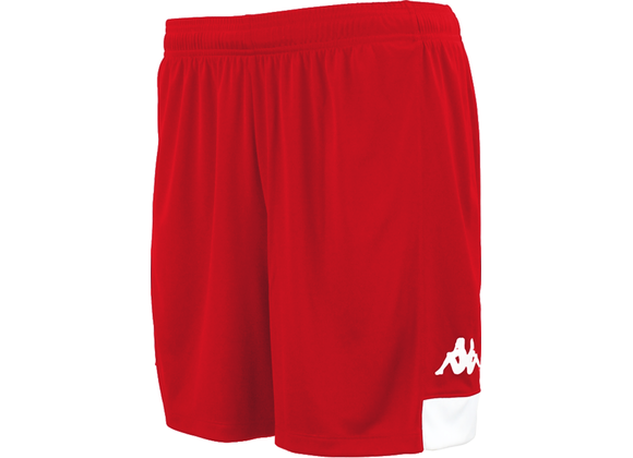 Kappa Paggo Shorts Red/White Adult