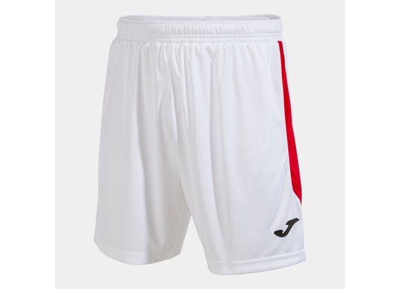 Joma Glasgow Short White/Red Adult 