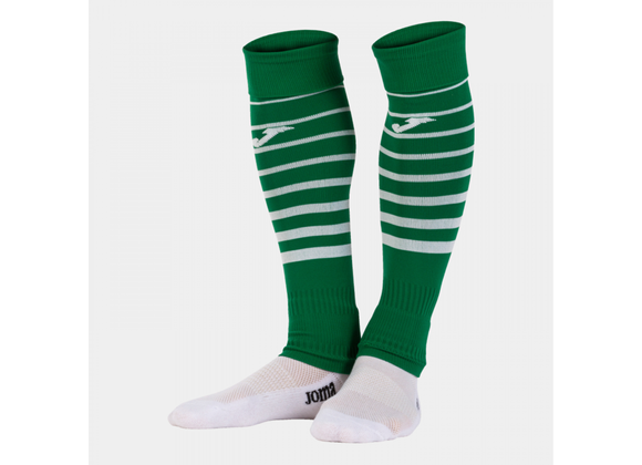 Mile Oak Women Away Socks PRE CUT Green/White (Premier 2 Cut)