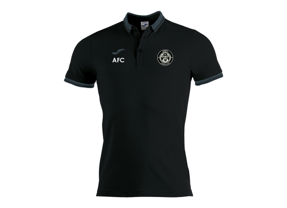 Ansty FC Polo Shirt Black (Bali)