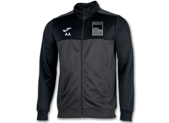 BHASVIC Mens Football Jacket Black/Grey (Winner)