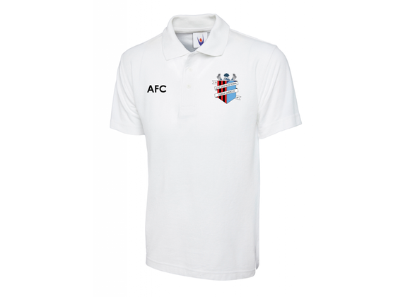 AFC Uckfield Polo White Adult (UC)