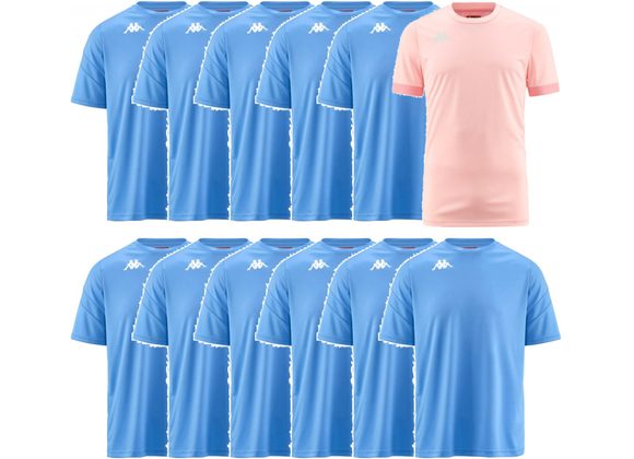 SALE: 17 x Kappa Shirts PRINTED Size Youth to Adults (Kit 2)