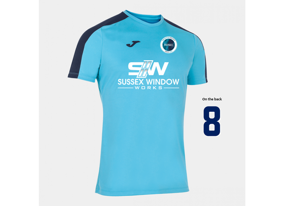 Brighton Select Football Match Shirt Turq/Navy Junior (Academy 3)