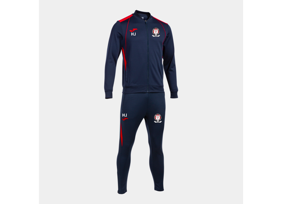 Hassocks Junior FC Coaches Tracksuit Navy/Red (C7)