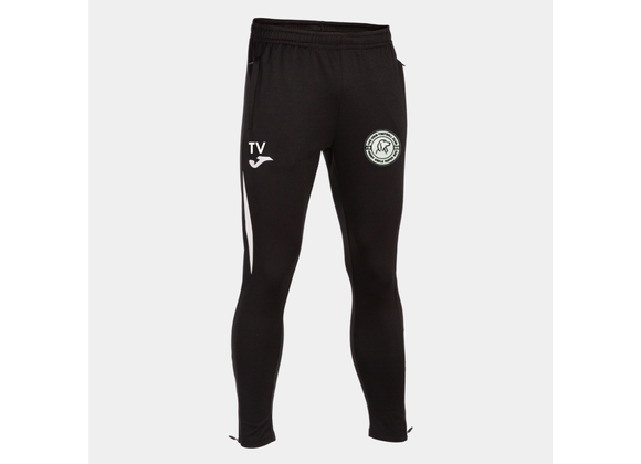 The View FC Training Trousers Black/White (C7)