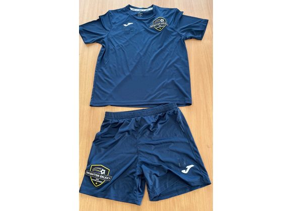 SALE Brighton Galaxy GFA Navy T-shirt and Shorts age 8-10