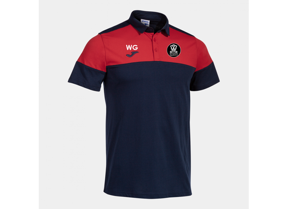 Withdean Galaxy Navy/Red Managers Cotton Polo (Crew 5)