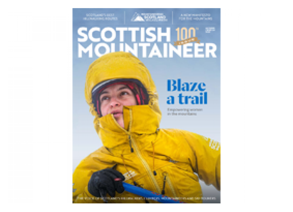 Scottish Mountaineer magazine issue 100 (Nov 2023)