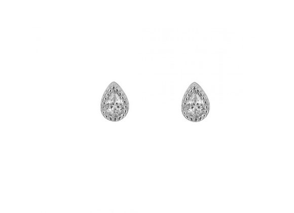 925 silver & Cubic Zirconia Stud Earrings