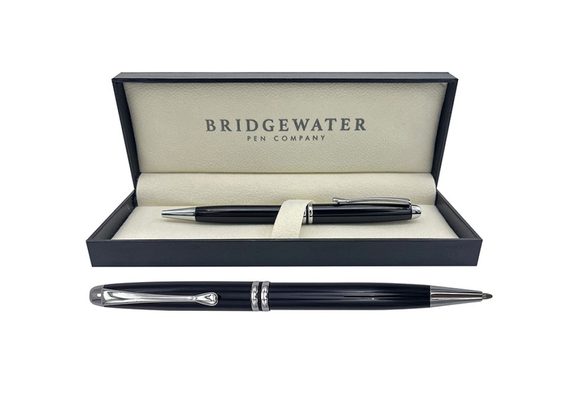 Bridgewater Winchester Gloss Black & Chrome Ball Pen