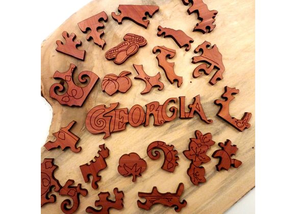 Georgia Wooden Puzzle