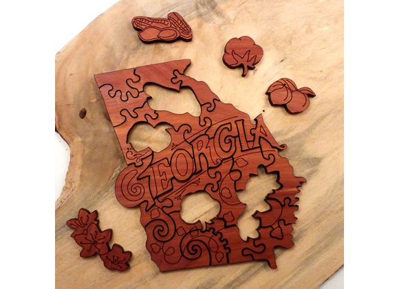 Georgia Wooden Puzzle