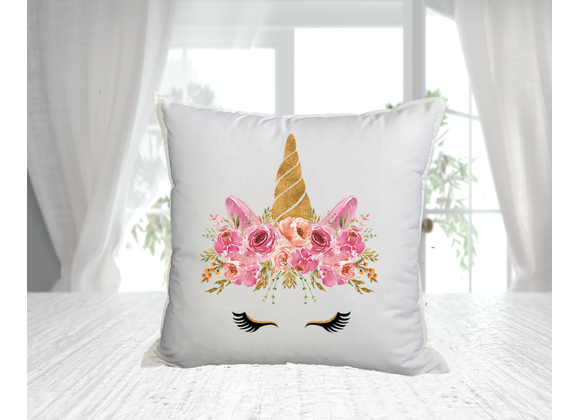 Unicorn Head cushion 