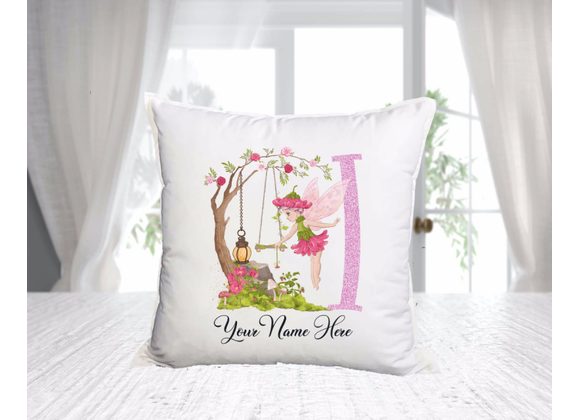 Personalised whimsical fairy alphabet cushions