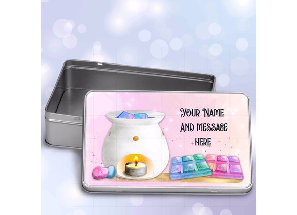 Personalised Wax Melt tins