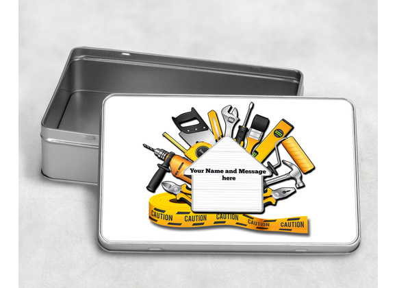 Construction storage tin