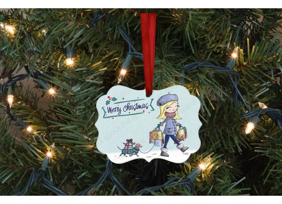 Benelux shaped Christmas tree decorations