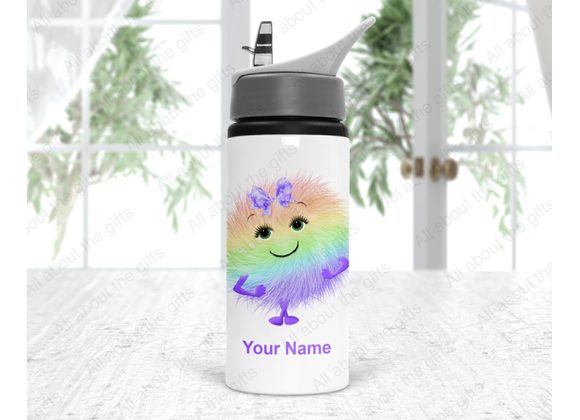 Personalised 'Fluffums' Drinks bottles