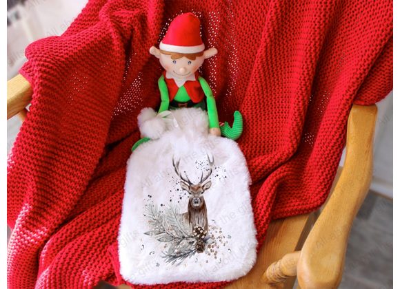 Stag hot water bottle