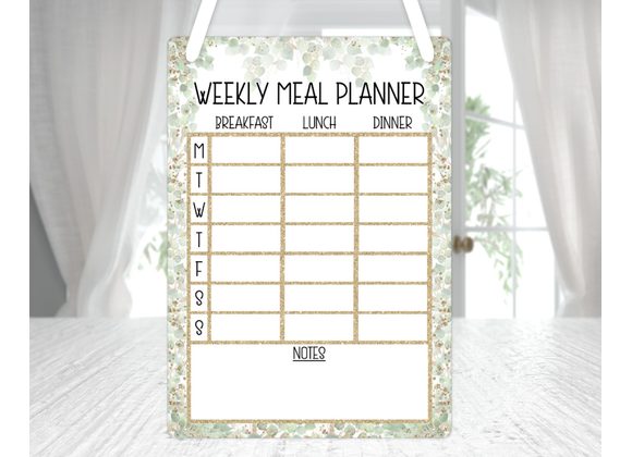 Weekly meal planner