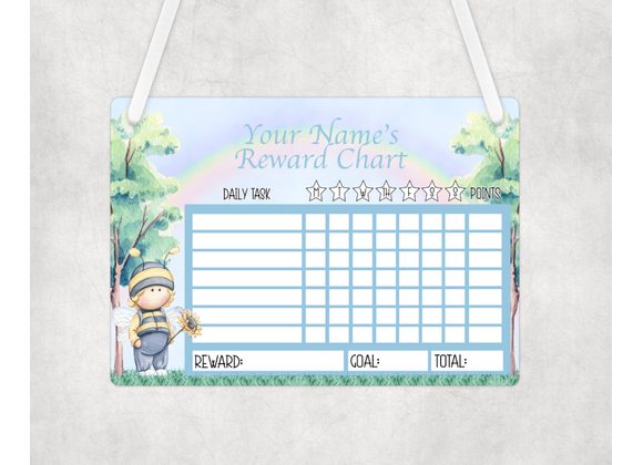 Boy Bee rewards chart