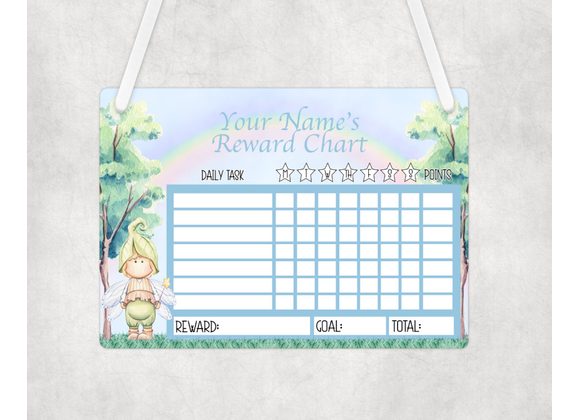 Boy Fairy rewards chart