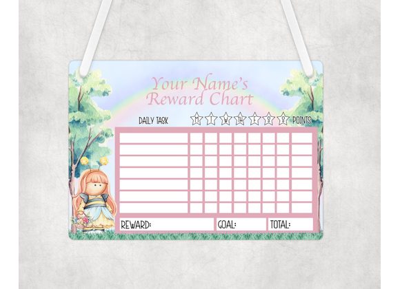 Girl Bee rewards chart