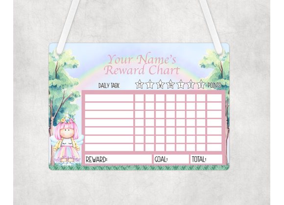 Girl Unicorn rewards chart