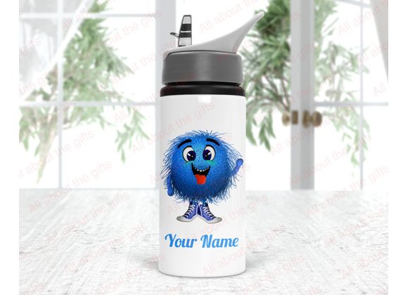 Personalised cute blue boy monster 