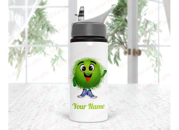 Personalised cute green boy monster