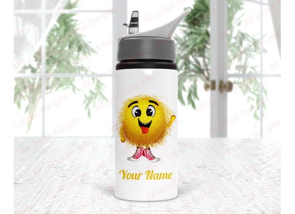 Personalised cute yellow boy monster