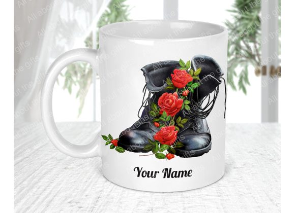 Personalised Boots and Roses 