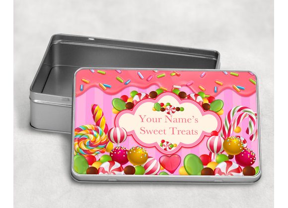 Personalised Sweet Treats tin