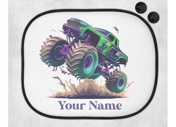 Monster truck window shade