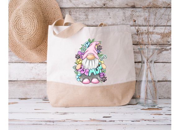 Dog Mum Jute Bag, Dog Mum Gift, Gonk Gifts For Dog Mum, Dog Mum Tote Bag, Reusable Shopping Bag, Dog Mum Book Bag, Dog Mums Birthday Gifts