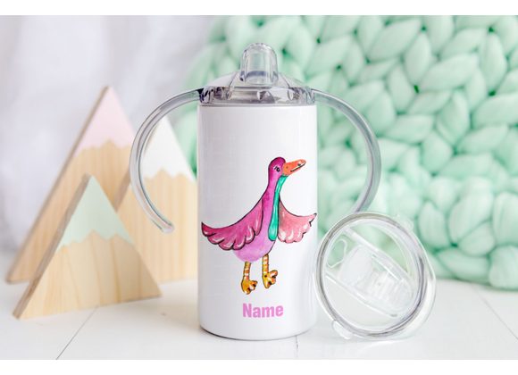 pink duck sippy cup