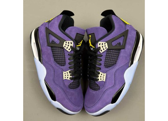  Air Jordan 4 purple
