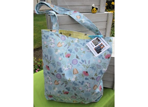 Bees Forever Tote Bag - Hives and Flowers