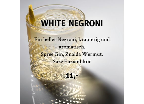 WHITE NEGRONI