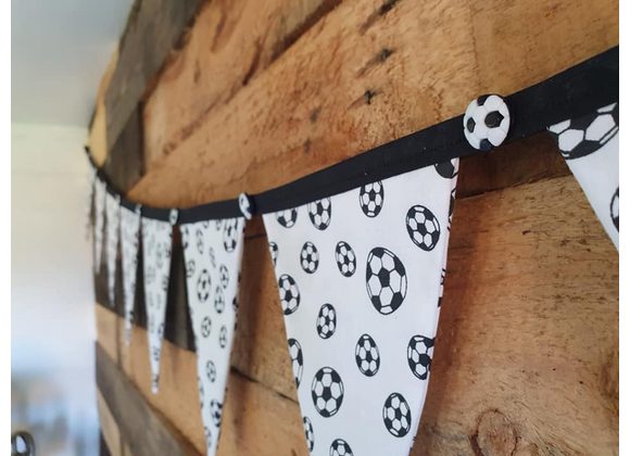 Football with cute buttons